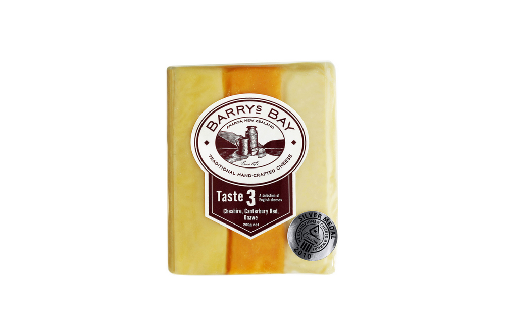 BARRY'S BAY TASTE 3 ENGLISH CHEESE PACK 200G